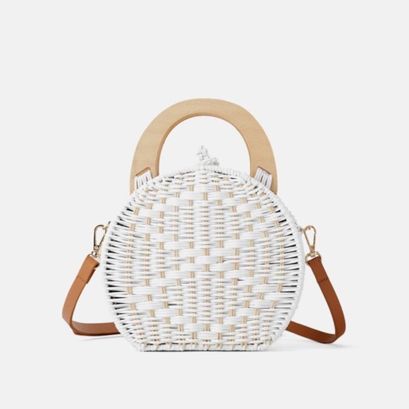 Zara Rattan Crossbody Bag - Picture 5 of 5